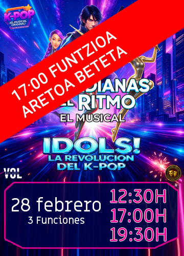 cartel-la-revolucion-k-pop-musical-auditorio-baranain-1700_Aforo-completo-eus